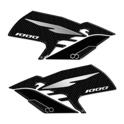 3D Tank Side Stickers Carbon Print CB1000 HORNET