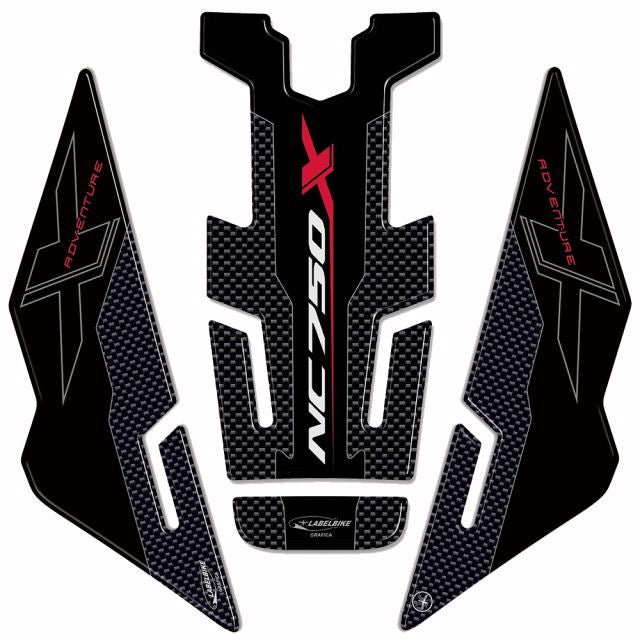 3Dステッカーセット カーボンプリント NC750X