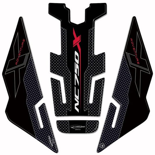 3Dステッカーセット カーボンプリント NC750X