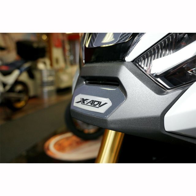 3Dフロントカウルステッカーセット カーボンプリント X-ADV