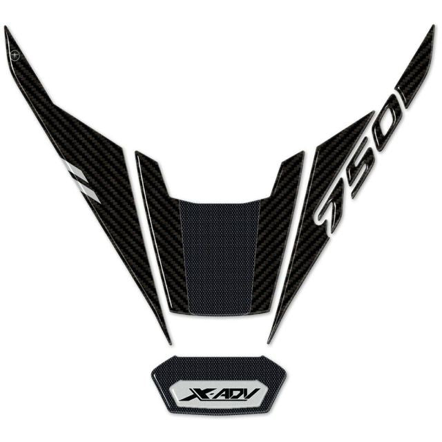 3Dフロントカウルステッカーセット カーボンプリント X-ADV