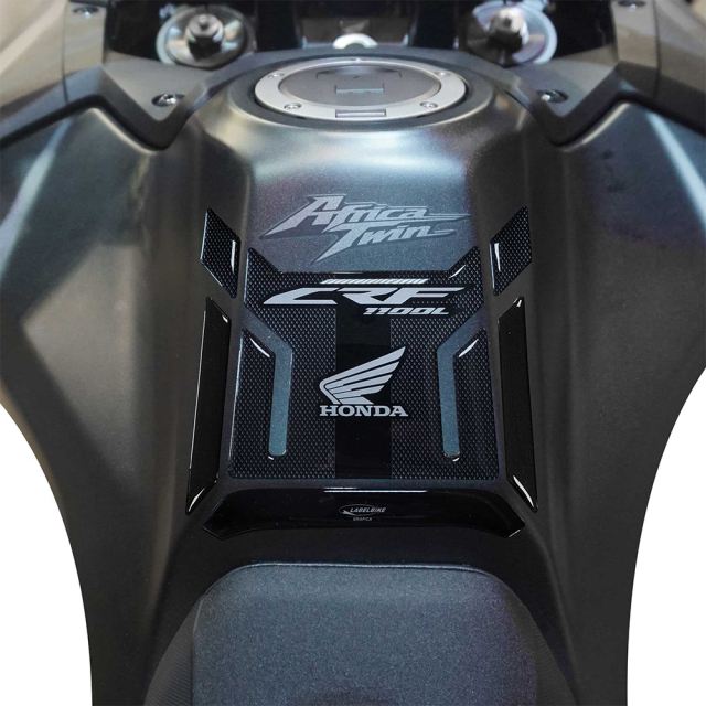 3Dタンクステッカー カーボンプリント CRF1100L AfricaTwin