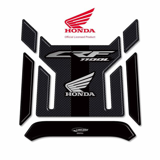 3Dタンクステッカー カーボンプリント CRF1100L AfricaTwin