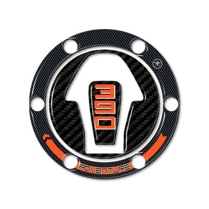 3D Fuel Cap Sticker Carbon Print 390 ADVENTURE