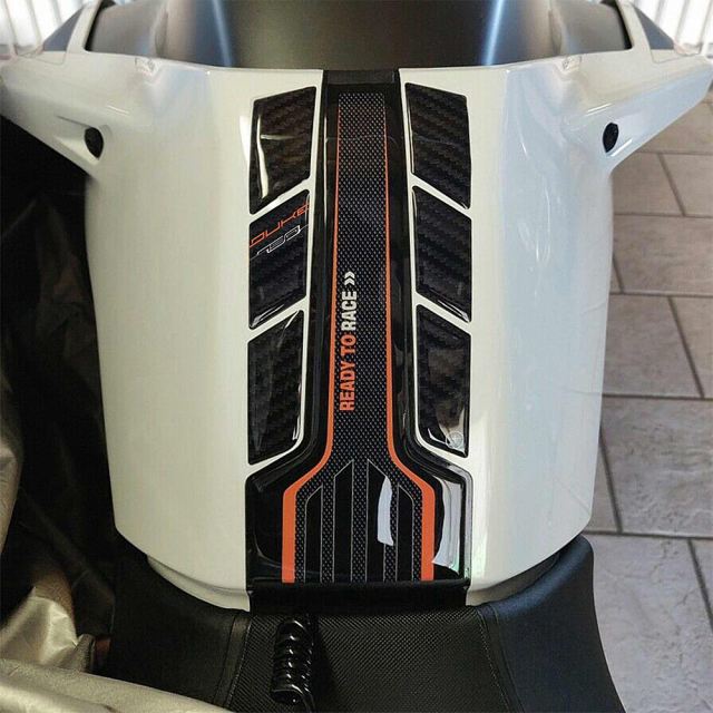 3Dステッカーセット カーボンプリント/オレンジ 790DUKE