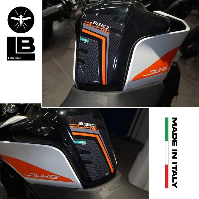 3Dタンクステッカー 390DUKE