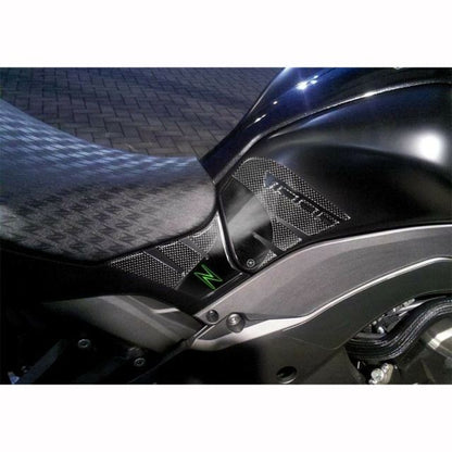 3D Sticker Set Carbon Print/Lime Green Z1000
