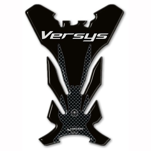 3Dタンクステッカー カーボンプリント VERSYS