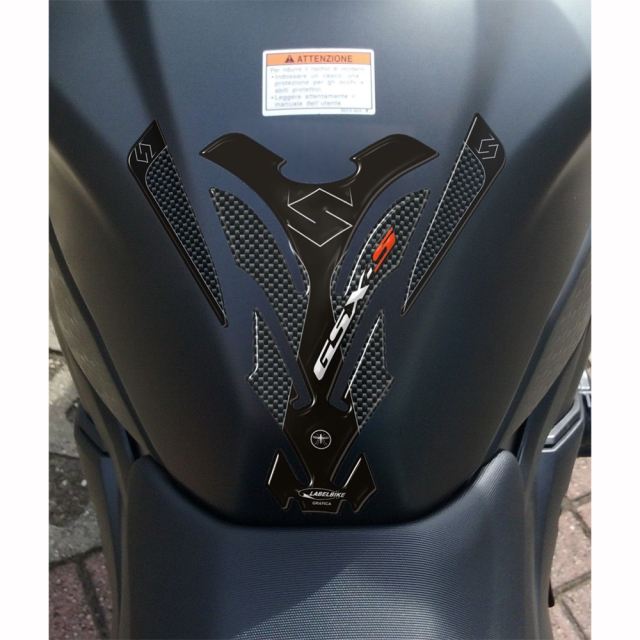3Dステッカーセット カーボンプリント GSX-S1000/F