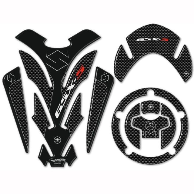 3Dステッカーセット カーボンプリント GSX-S1000/F