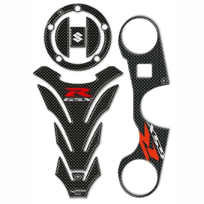 3Dステッカーセット カーボンプリント GSX-R750/600
