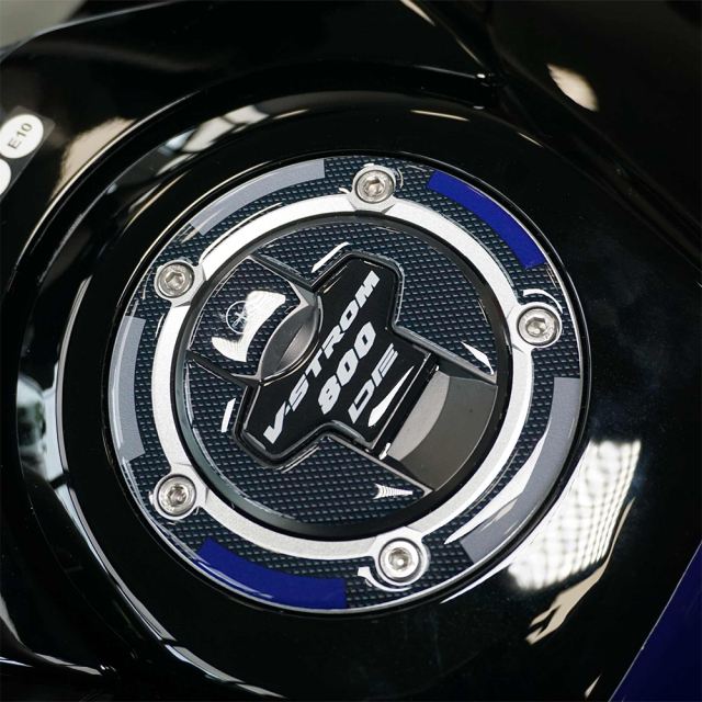 3Dステッカーセット カーボンプリント/ブルー V-Strom 800DE