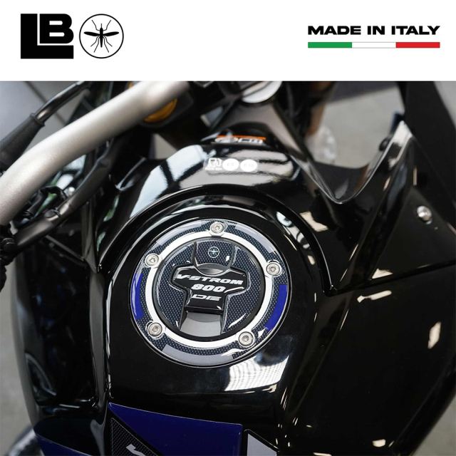 3Dステッカーセット カーボンプリント/ブルー V-Strom 800DE