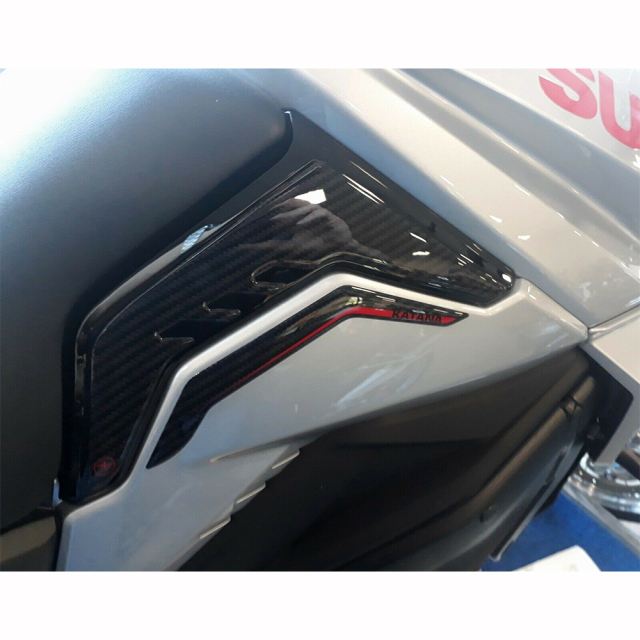 3D Sticker Set Carbon Print KATANA