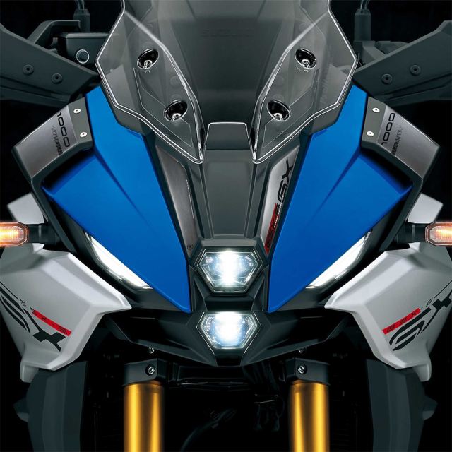 3D Sticker Set Carbon Print/Silver GSX-S1000GX