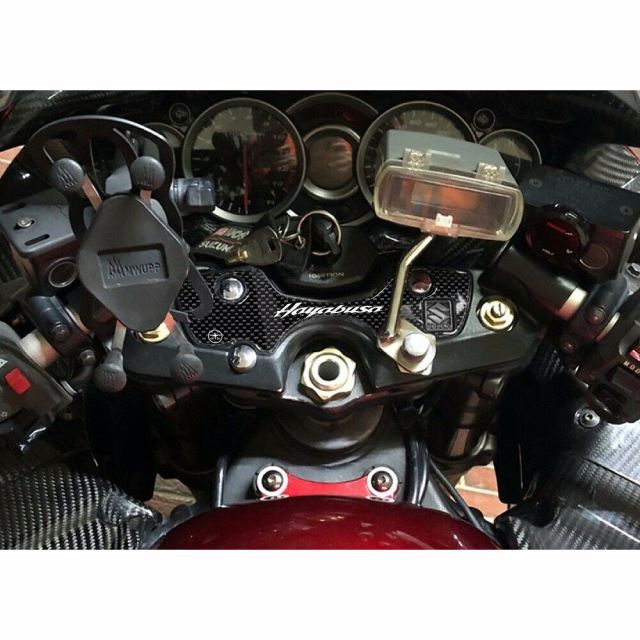3Dトップブリッジステッカー カーボンプリント GSX1300R ハヤブサ