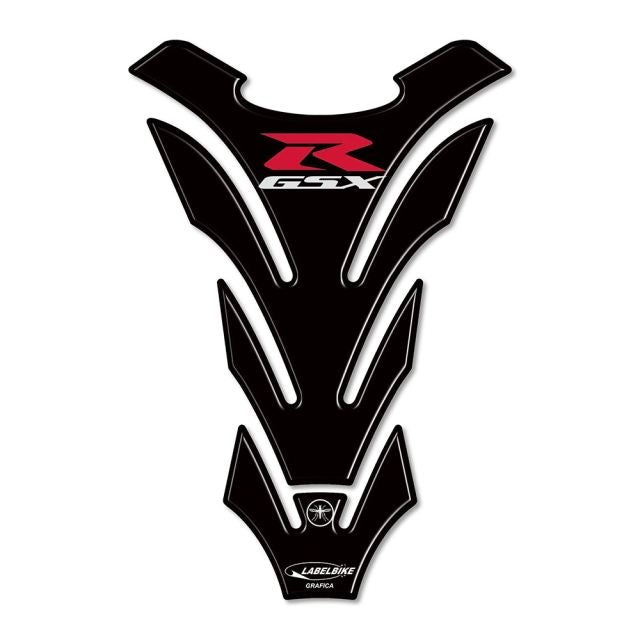 3Dタンクステッカー SUZUKI/GSX-Rタイプ ブラック