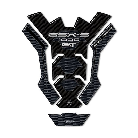 3D Tank Sticker Carbon Print GSX-S1000GT
