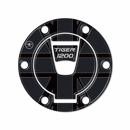 3D Fuel Cap Sticker Carbon Print TIGER1200
