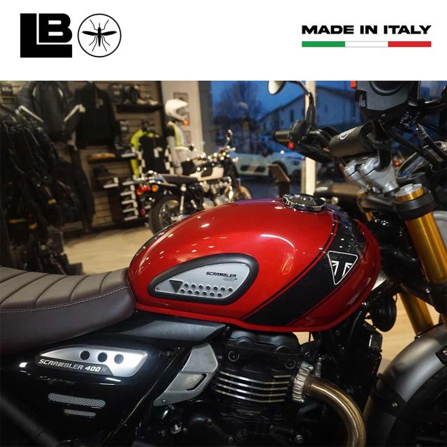 3D Tank Side Sticker White SCRAMBLER 400X