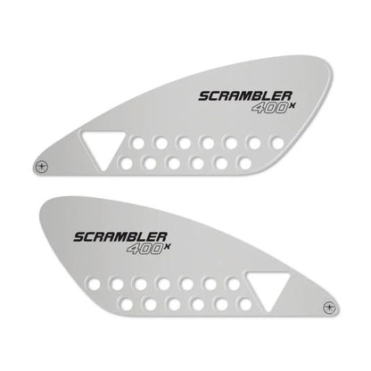 3D Tank Side Sticker White SCRAMBLER 400X