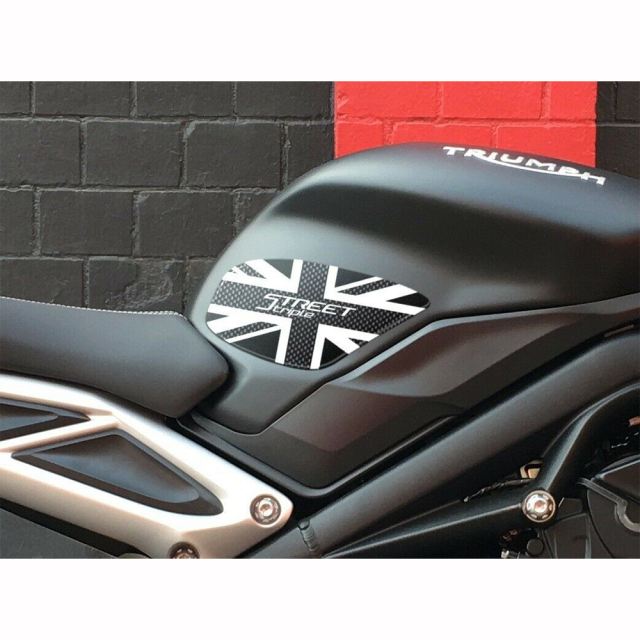 3D Sticker Set Union Jack Monochrome StreetTriple