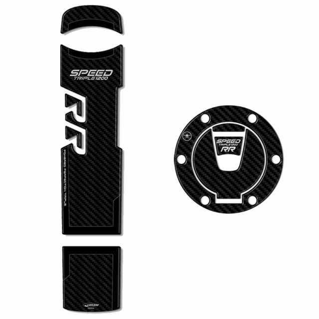 3D Sticker Set Carbon Print SpeedTriple 1200RR