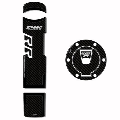 3D Sticker Set Carbon Print SpeedTriple 1200RR