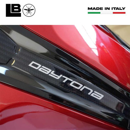 3D Sticker Set Carbon Print/Red DAYTONA660