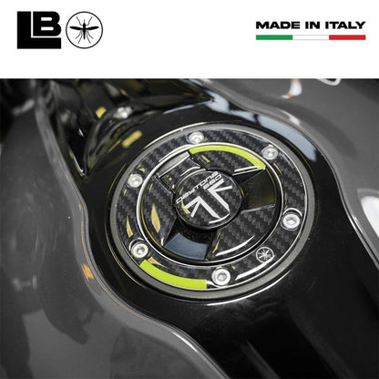 3D Sticker Set Carbon Print/Yellow DAYTONA660