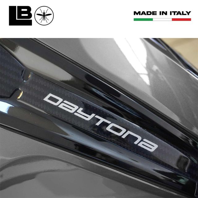 3D Sticker Set Carbon Print/Yellow DAYTONA660