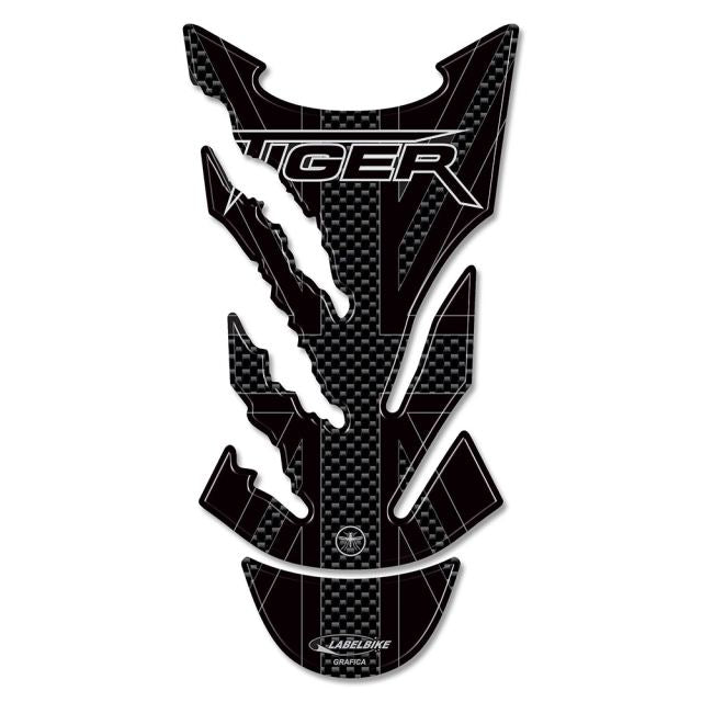 3D Tank Sticker TRIUMPH/TIGER Carbon Print