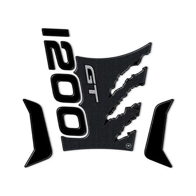 3D Tank Sticker Carbon Print TIGER1200GT