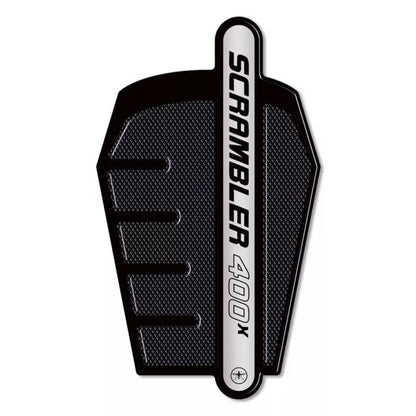 3D Tank Sticker Carbon Print SCRAMBLER400X
