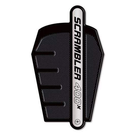 3D Tank Sticker Carbon Print SCRAMBLER400X