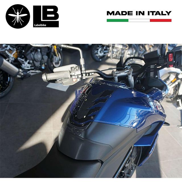 3D Tank Sticker Carbon Print TIGERSPORT660