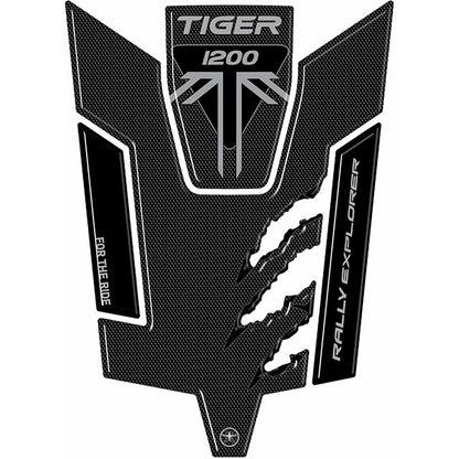 3D Tank Sticker Carbon Print TIGER1200 Rally Explorer