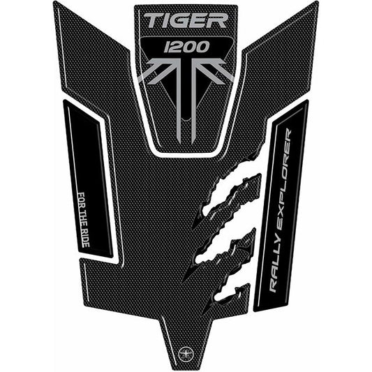 3D Tank Sticker Carbon Print TIGER1200 Rally Explorer