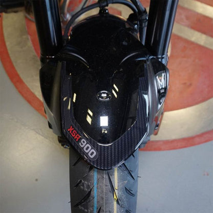 3D Front Fender Sticker Carbon Print/Red XSR900