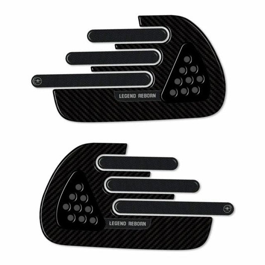 3D Tank Side Sticker Carbon Print XSR900