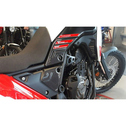 3D Sticker Set Carbon Print/Red Tenere 700