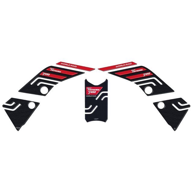 3D Sticker Set Carbon Print/Red Tenere 700