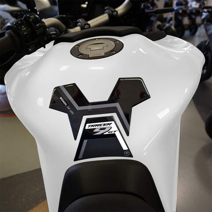 3D Sticker Set Carbon Print/White TRACER9 GT