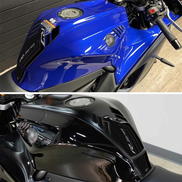 3D Sticker Set Carbon Print YZF-R7