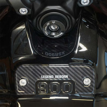 3D Sticker Full Set Carbon Print/Red XSR900