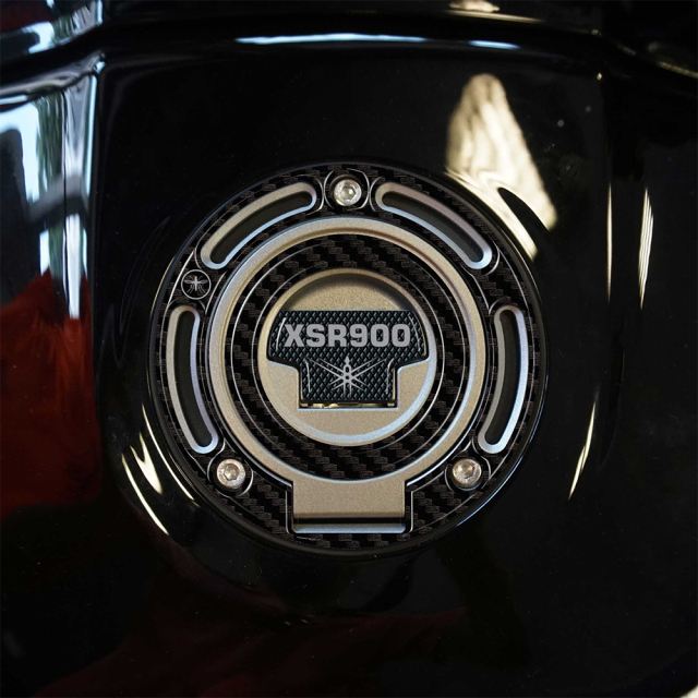 3D Sticker Full Set Carbon Print/Yellow XSR900