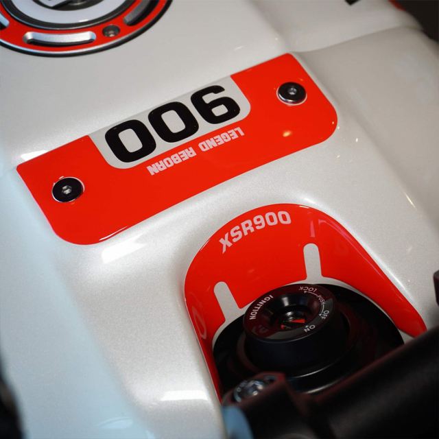3D Sticker Set, Red XSR900