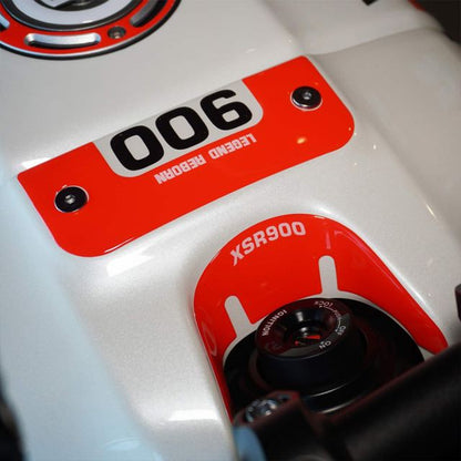 3D Sticker Set, Red XSR900