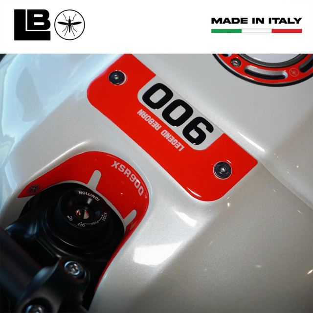 3D Sticker Set, Red XSR900