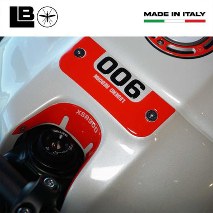 3D Sticker Set, Red XSR900